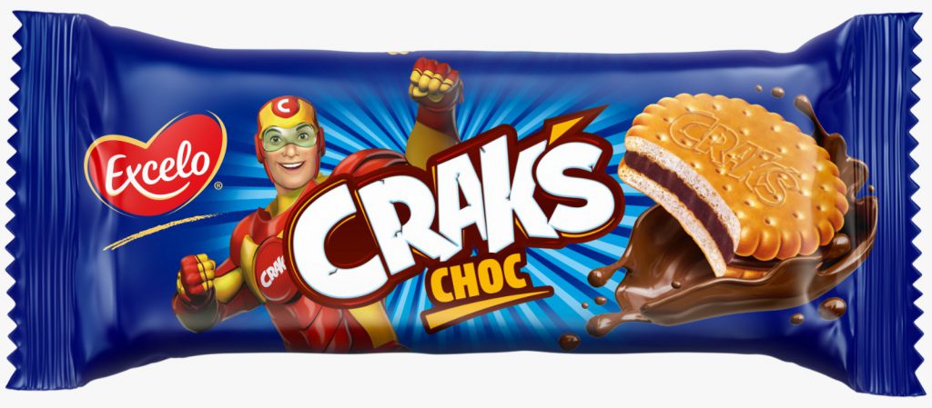 EXCELO CRACKS CHOC 30G – Aalmir
